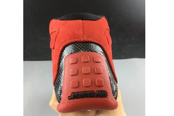 JORDAN 18“ AIR AA2494-601 AA2494-601 RED SUEDE” 0426